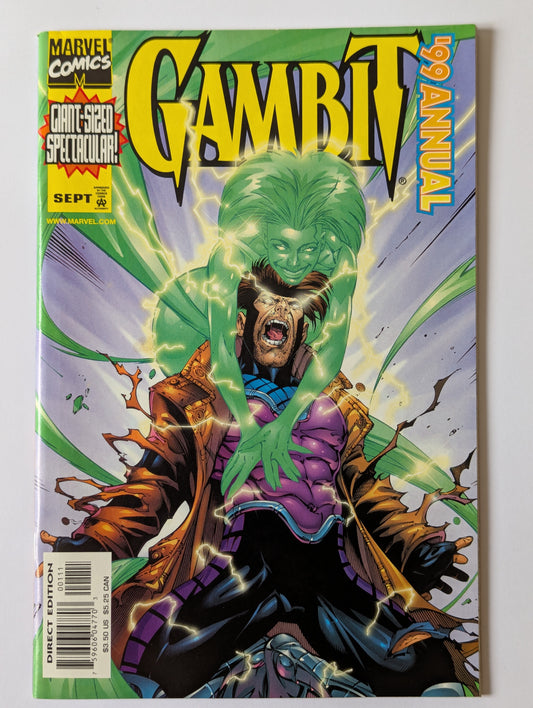 Gambit 1999 Annual Marvel Comic Book