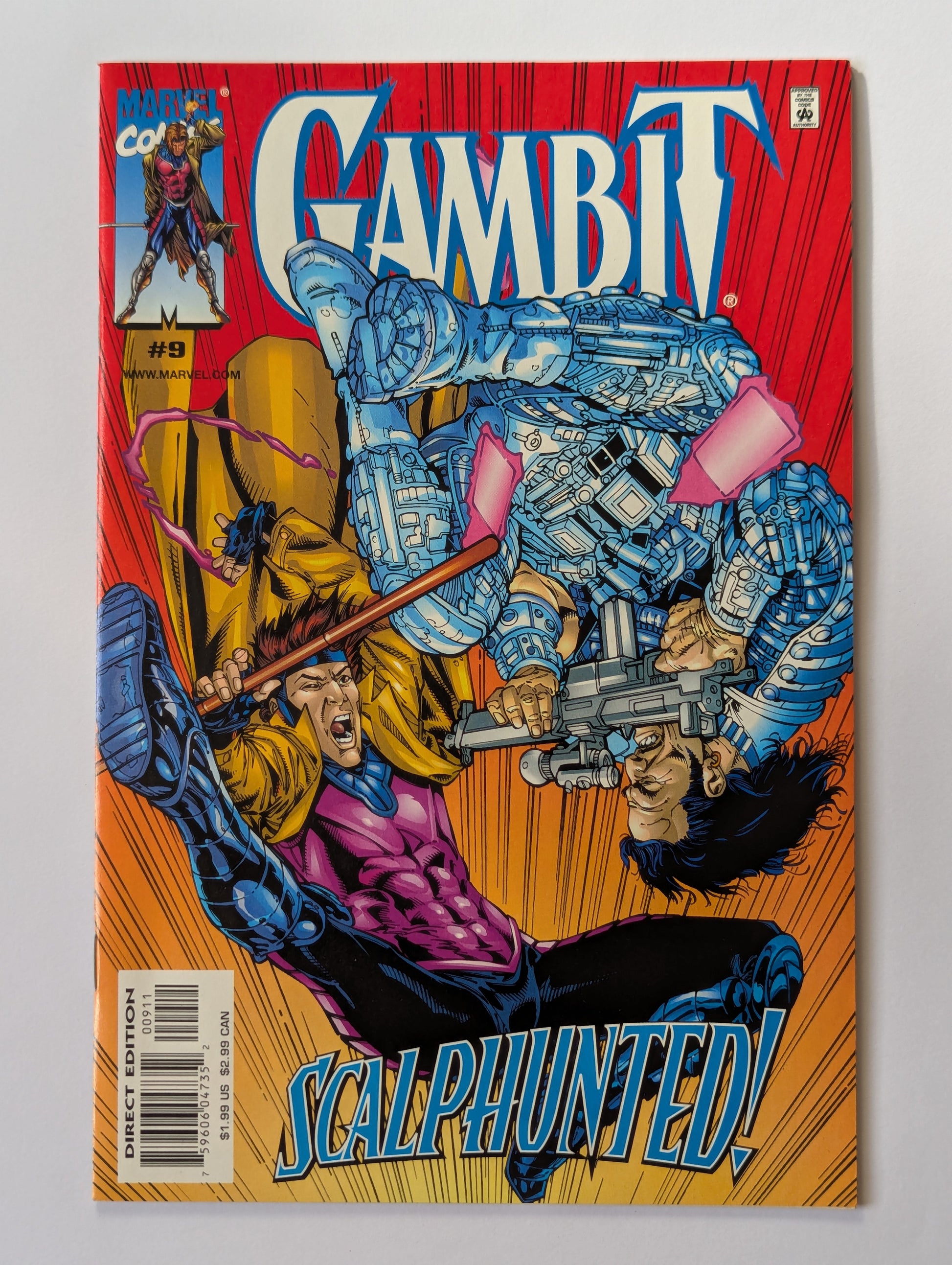 Gambit #9 Marvel Comic Book