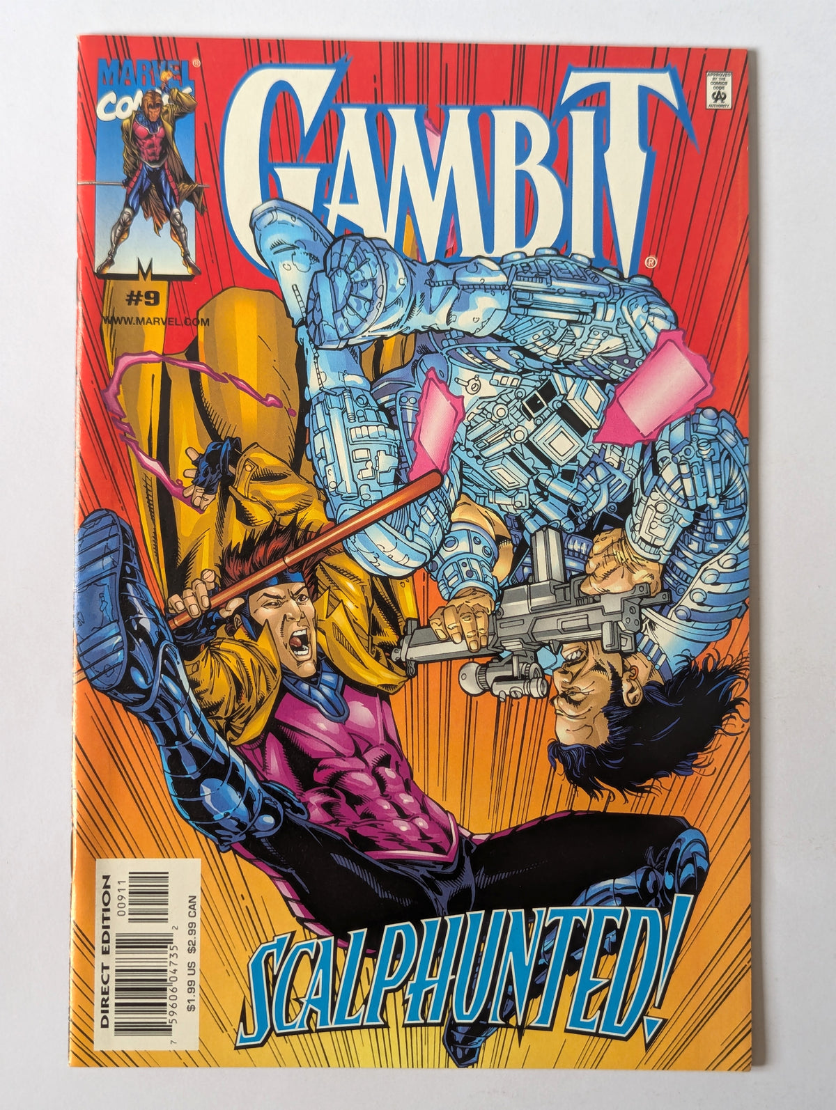 Gambit #9 Marvel Comic Book