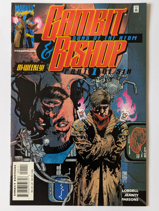 Gambit and Bishop Sons of the Atom #1 Marvel Comic Book