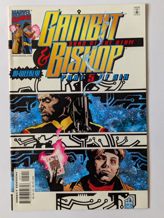 Gambit and Bishop Sons of the Atom #5 Marvel Comic Book