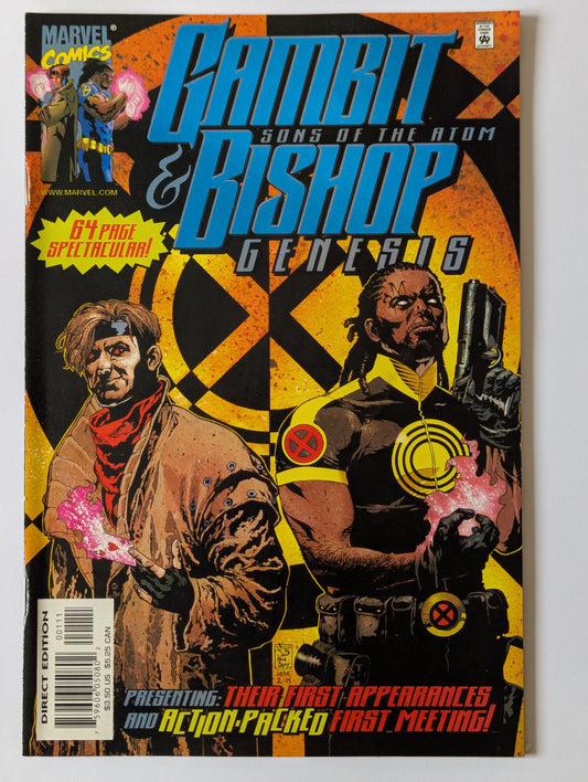 Gambit and Bishop Sons of the Atom Genesis Marvel Comic Book
