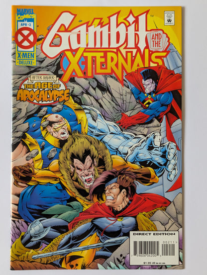 Gambit and the X-Ternals #2 Marvel Comic Book