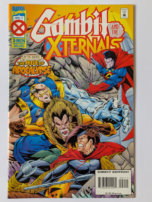 Gambit and the X-Ternals #2 Marvel Comic Book