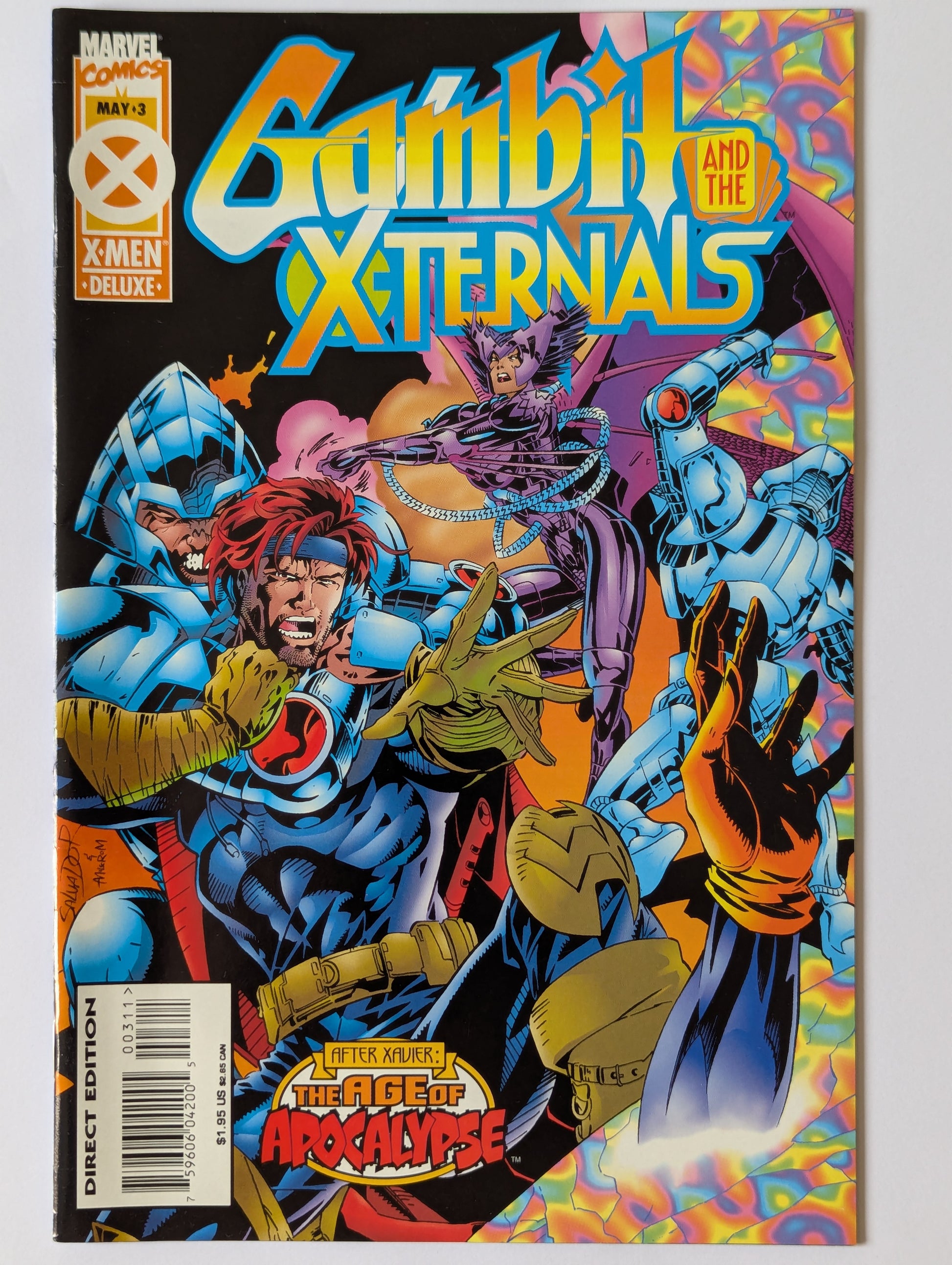 Gambit and the X-Ternals #3 Marvel Comic Book