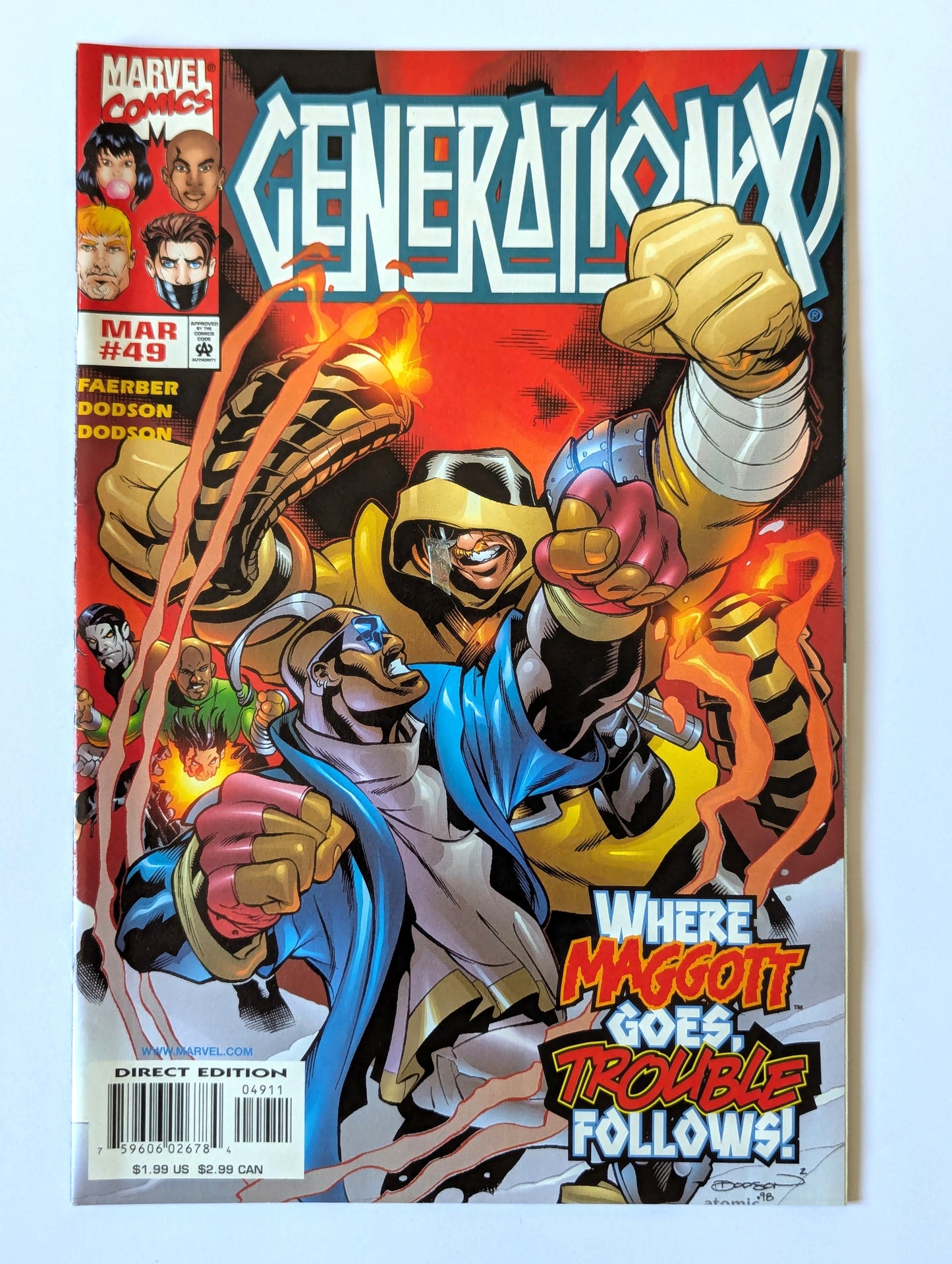 Generation X #49 Marvel Comic Book