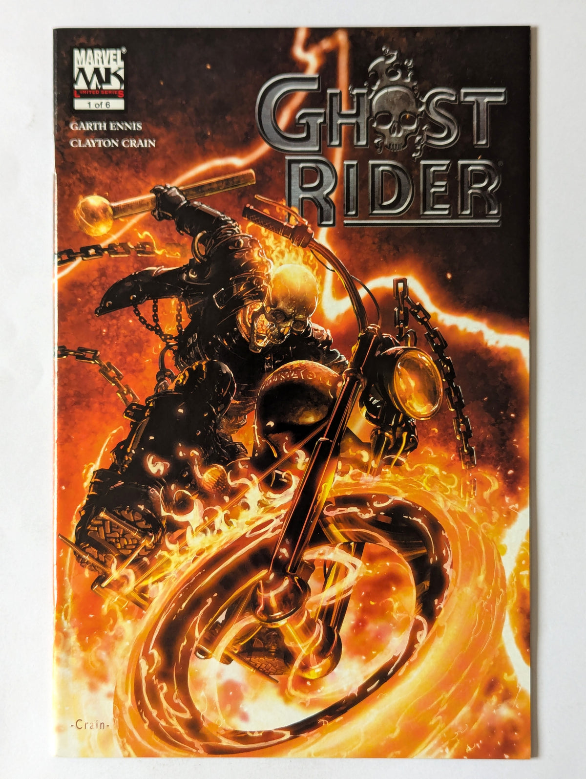 Ghost Rider #1 Marvel Comic Book
