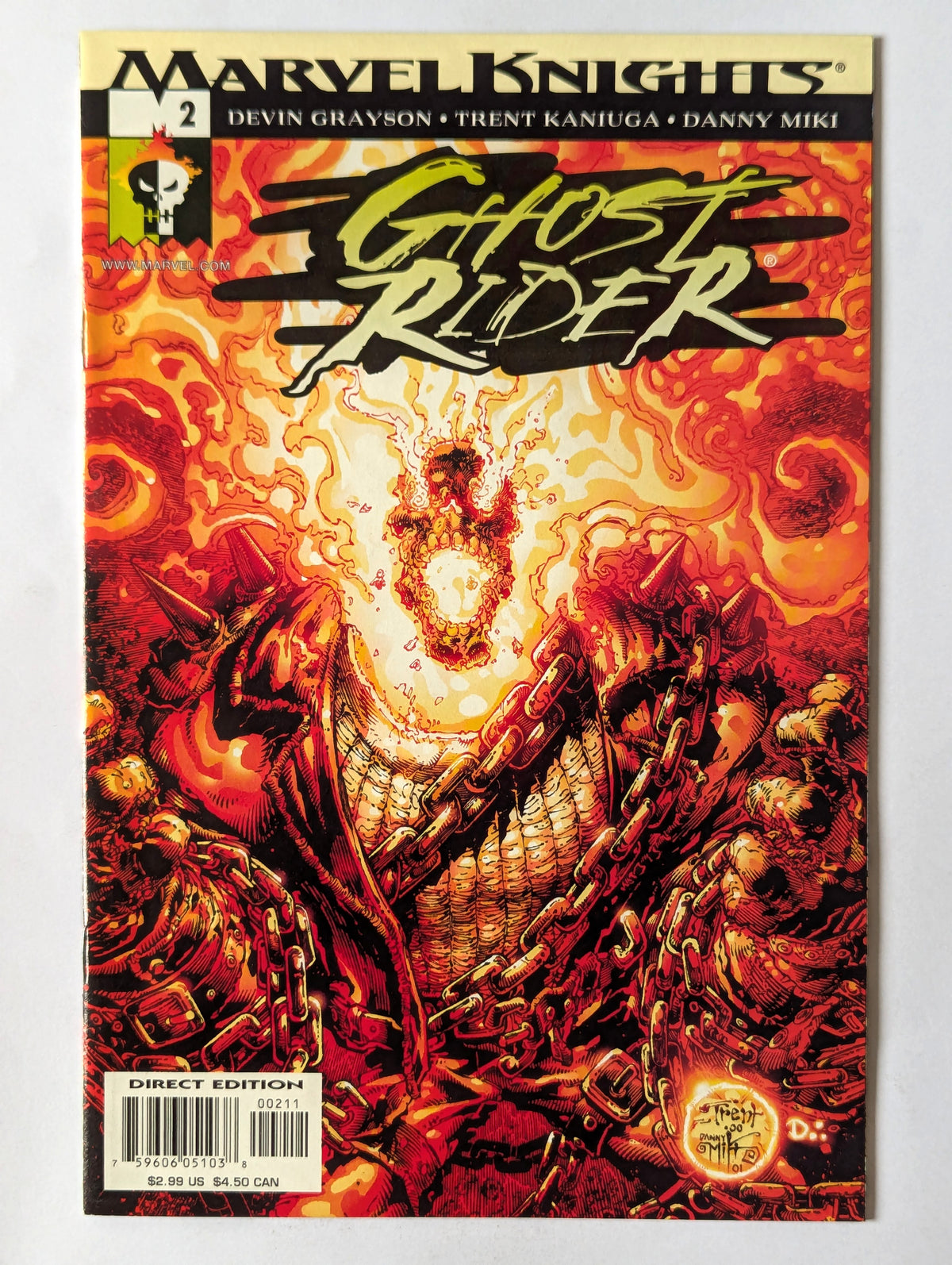 Ghost Rider #2 Marvel Comic Book