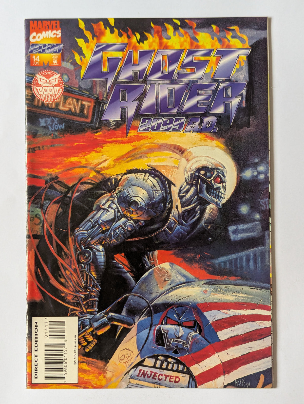 Ghost Rider 2099 #14 Marvel Comic Book