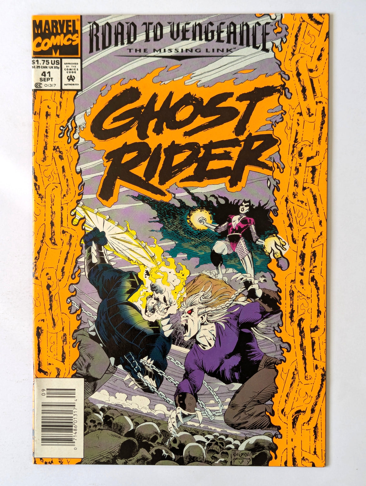 Ghost Rider #41 Marvel Comic Book