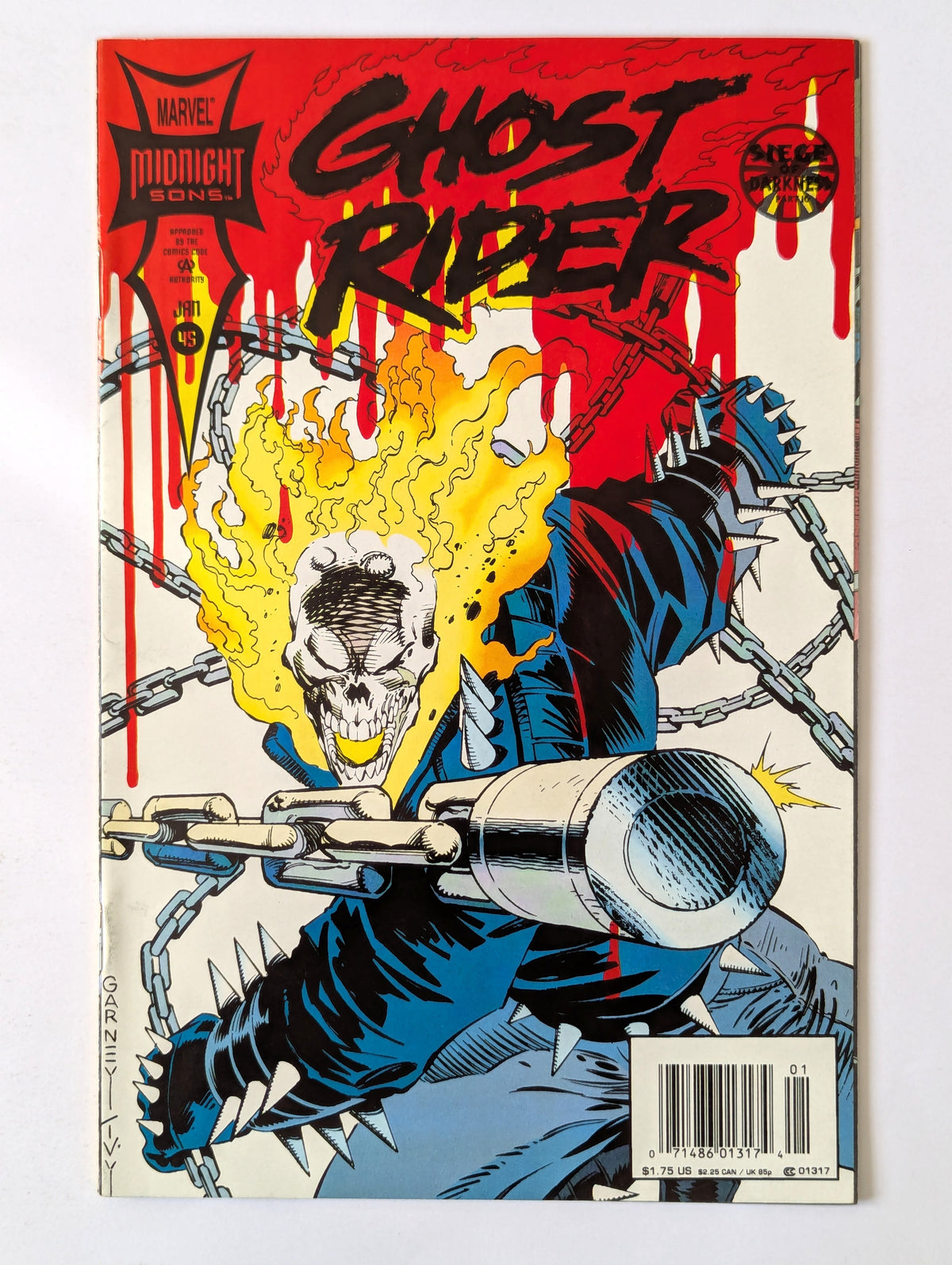 Ghost Rider #45 Marvel Comic Book