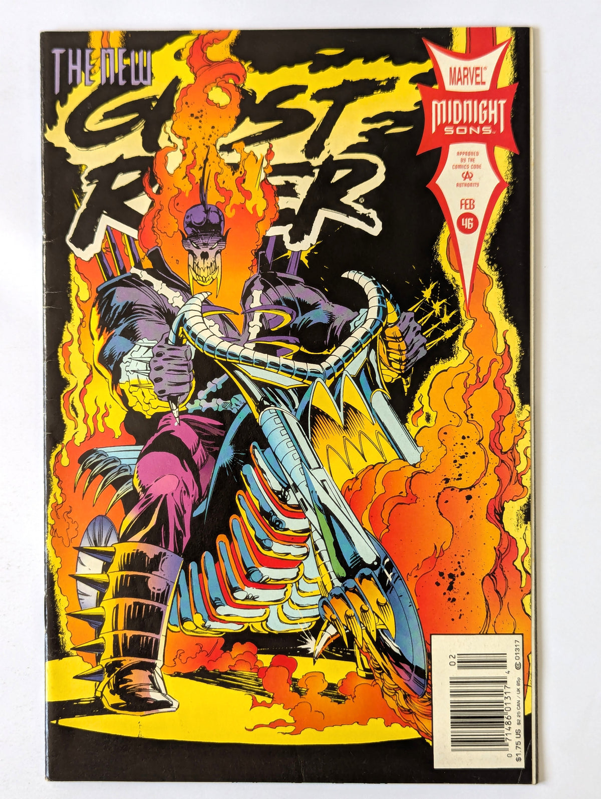 Ghost Rider #46 Marvel Comic Book