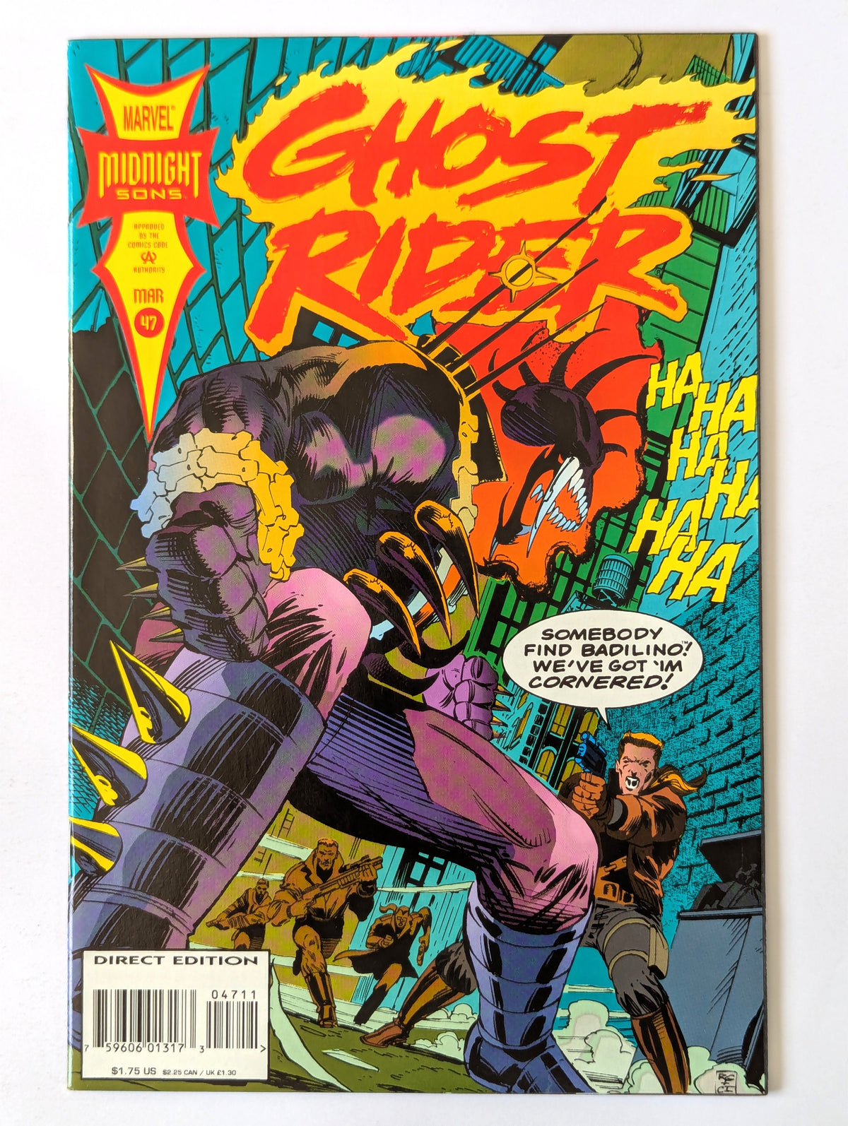 Ghost Rider #47 Marvel Comic Book