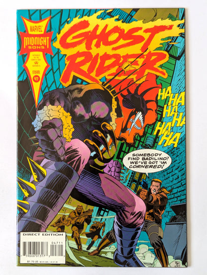 Ghost Rider #47 Marvel Comic Book