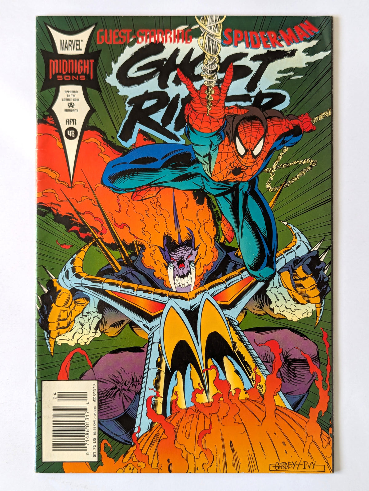 Ghost Rider #48 Marvel Comic Book