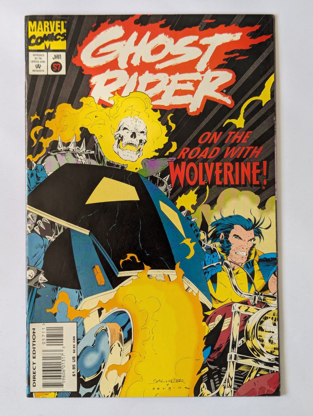 Ghost Rider #57 Marvel Comic Book