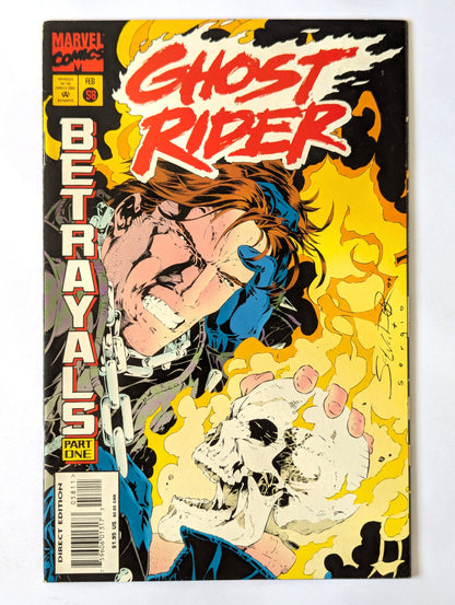Ghost Rider #58 Marvel Comic Book