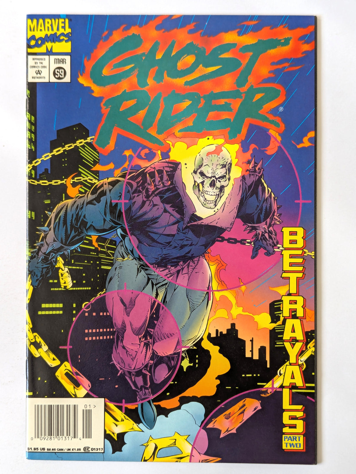 Ghost Rider #59 Marvel Comic Book