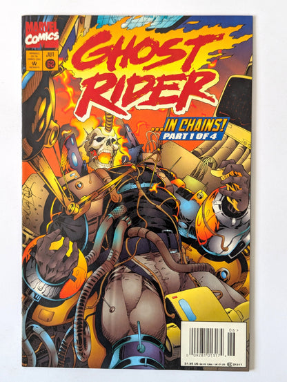Ghost Rider #62 Marvel Comic Book