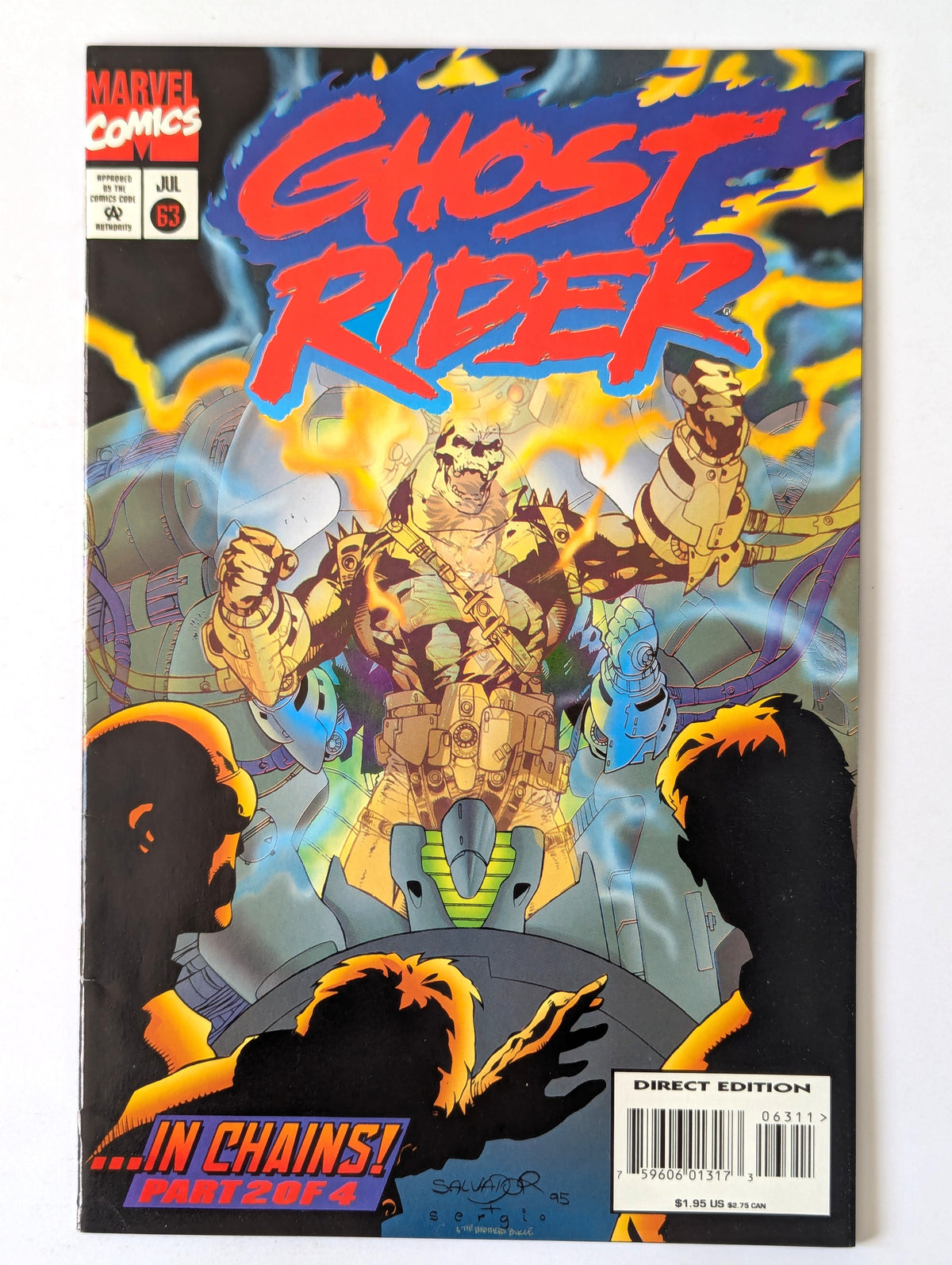 Ghost Rider #63 Marvel Comic Book