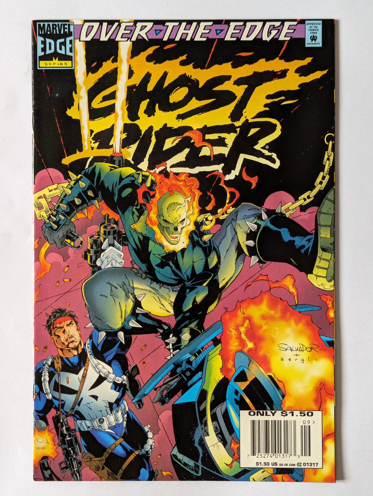 Ghost Rider #65 Marvel Comic Book