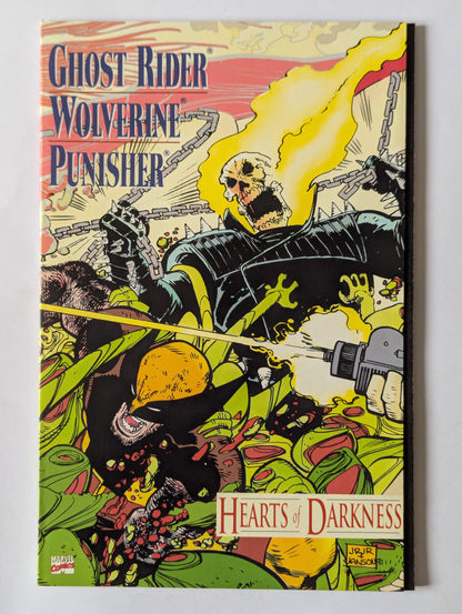 Ghost Rider Wolverine Punisher Hearts of Darkness Marvel Comics TPB