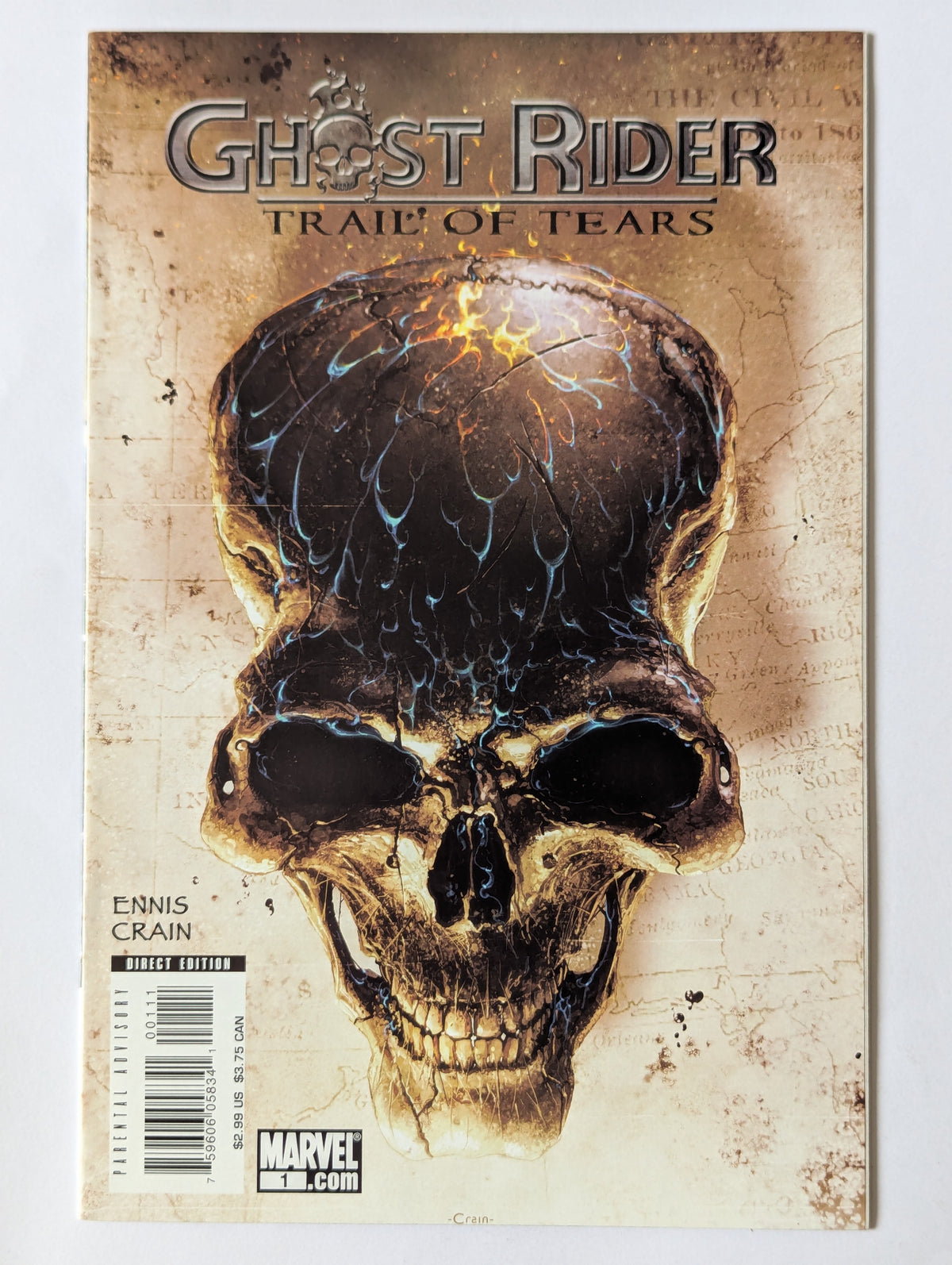 Ghost Rider Trail of Tears #1 Marvel Comic Book