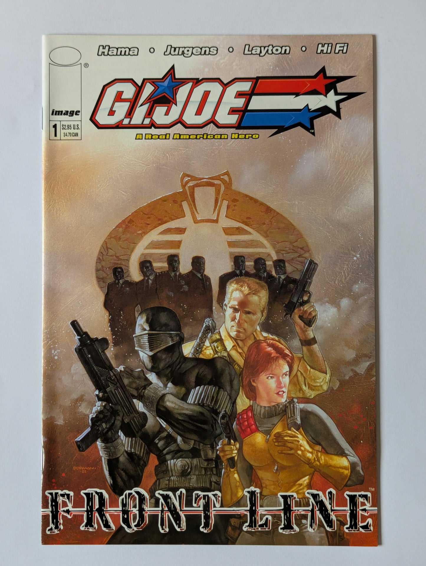 G.I. Joe A Real American Hero Front Line #1 Image Comic Book