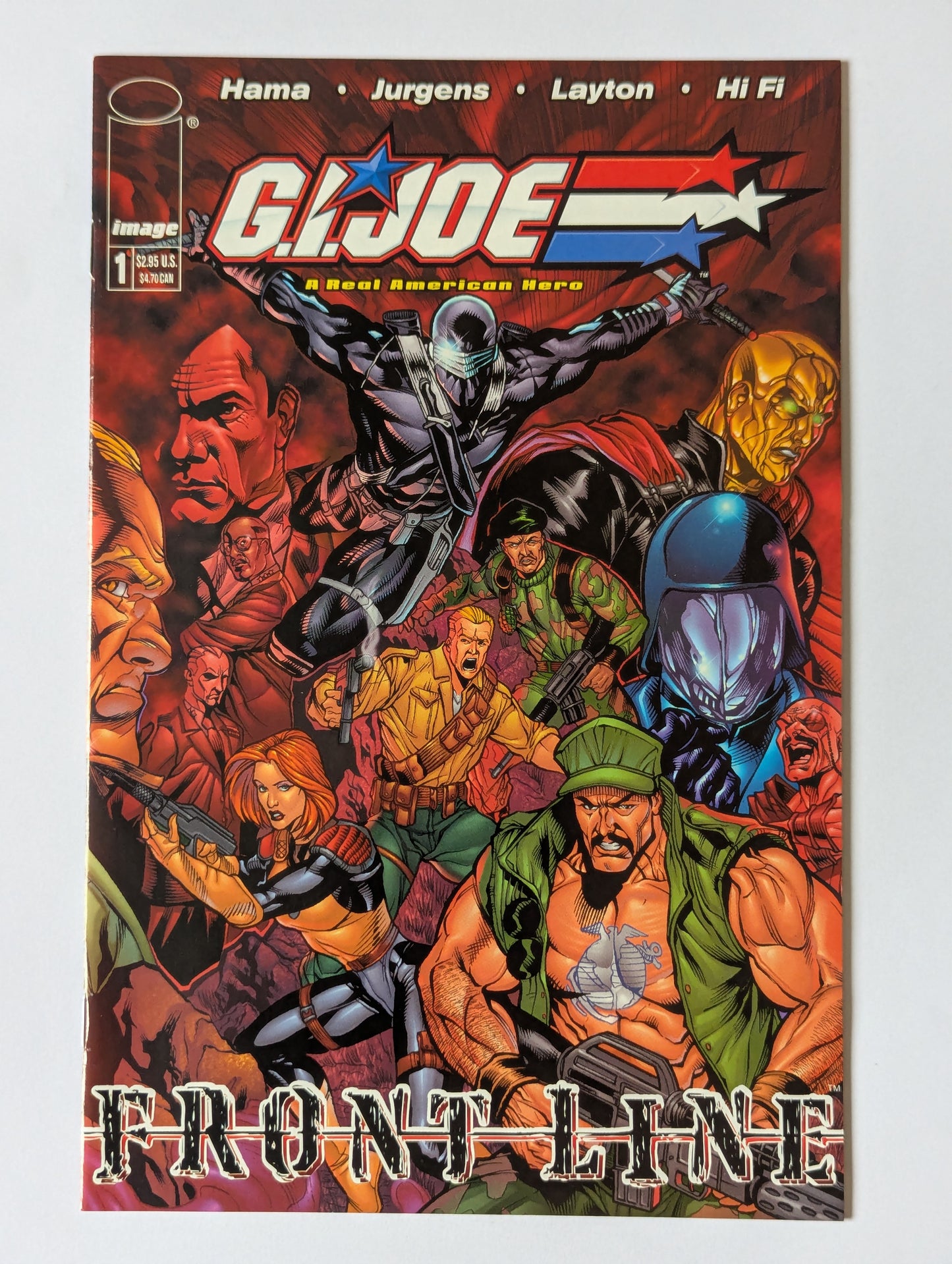G.I. Joe A Real American Hero Front Line #1 Image Comic Book