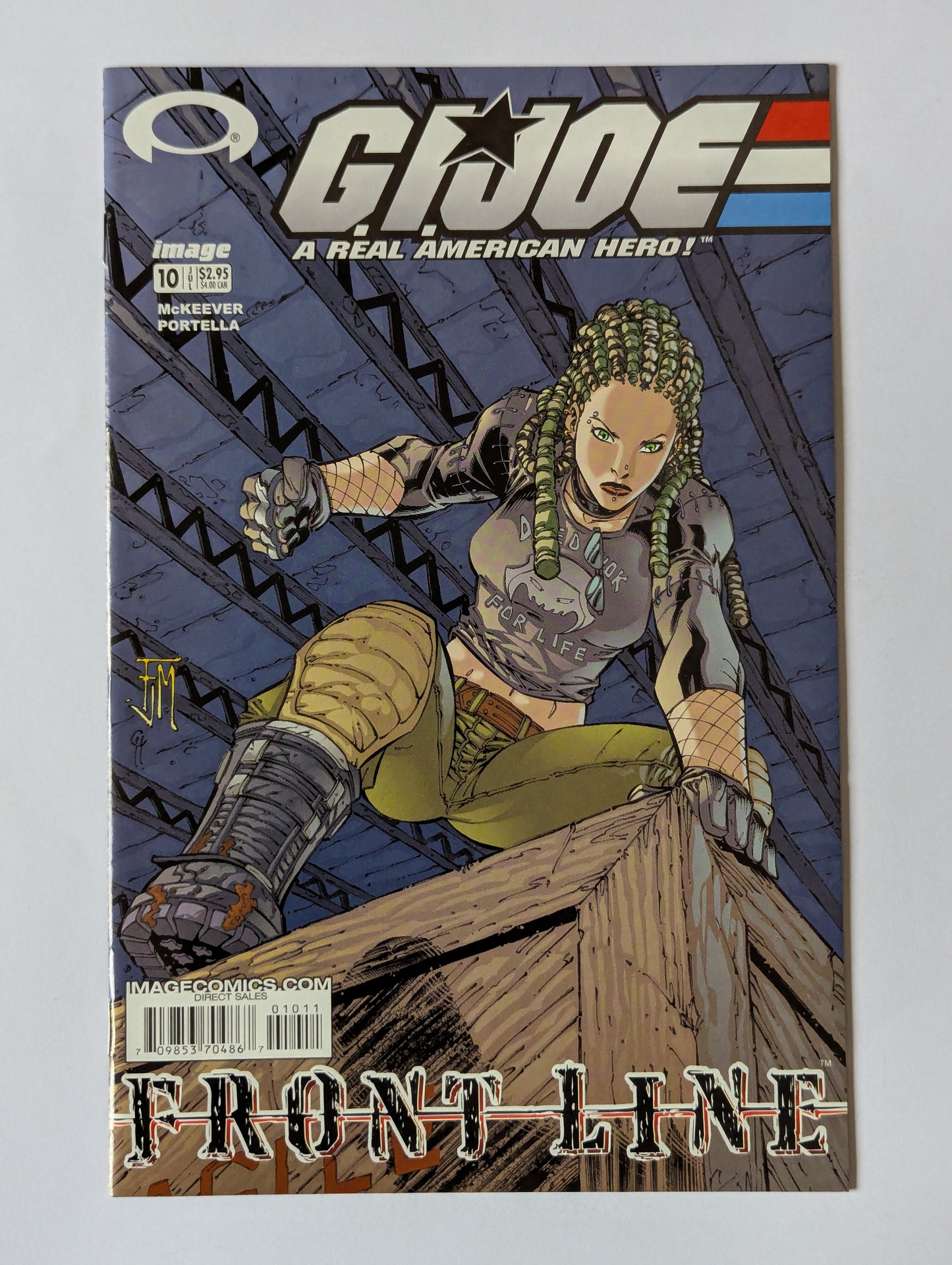 G.I. Joe A Real American Hero Front Line #10 Image Comic Book