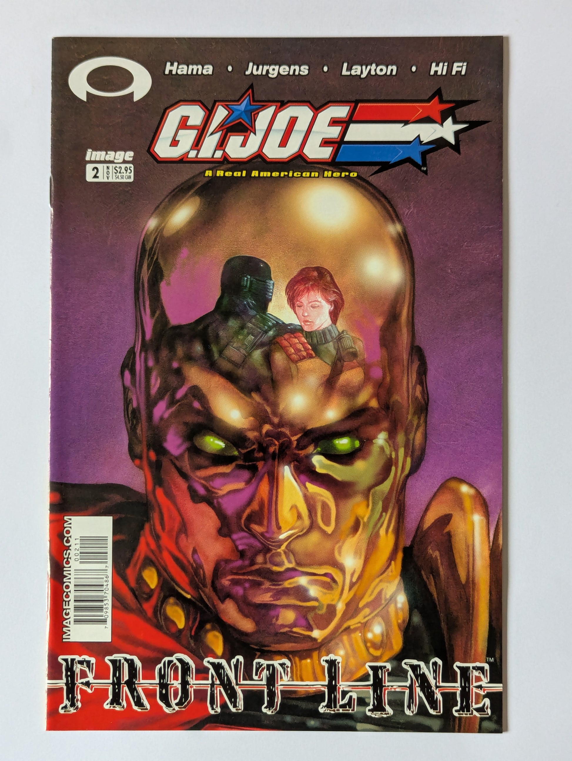 G.I. Joe A Real American Hero Front Line #2 Image Comic Book