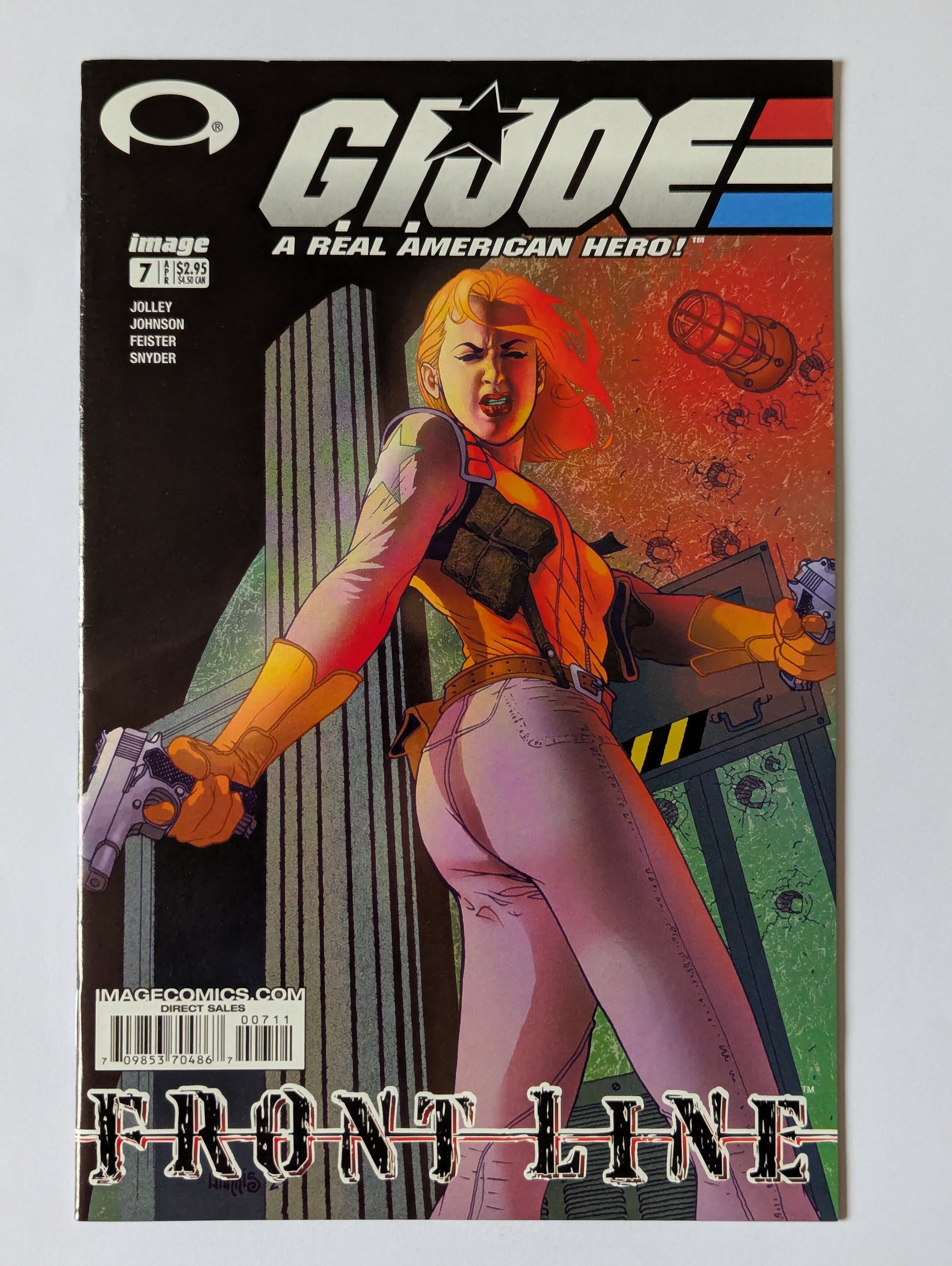 G.I. Joe A Real American Hero Front Line #7 Image Comic Book