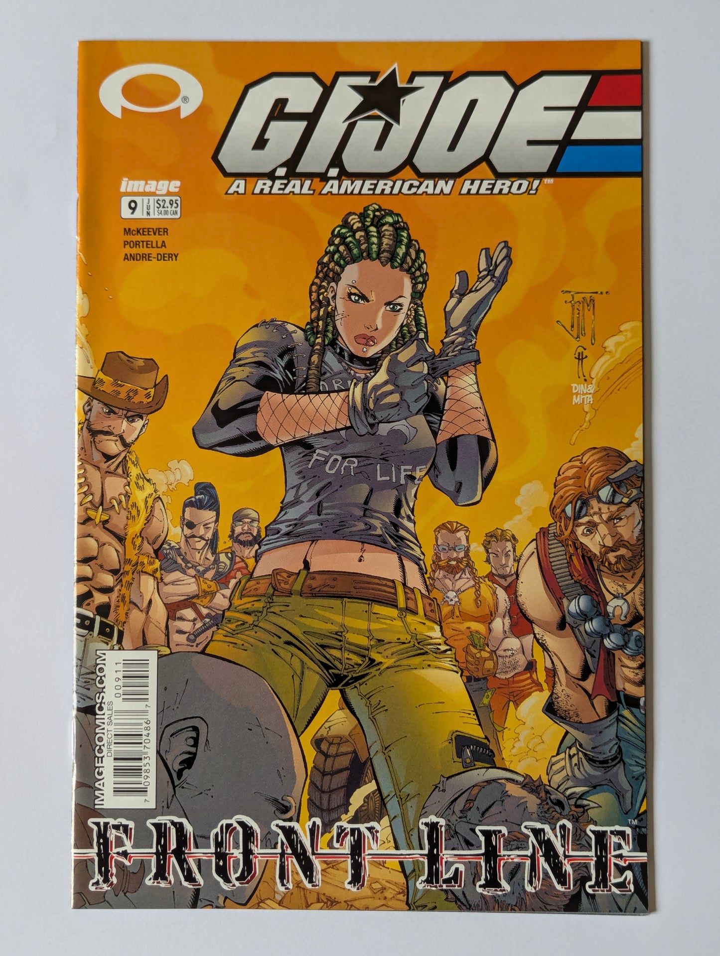 G.I. Joe A Real American Hero Front Line #9 Image Comic Book