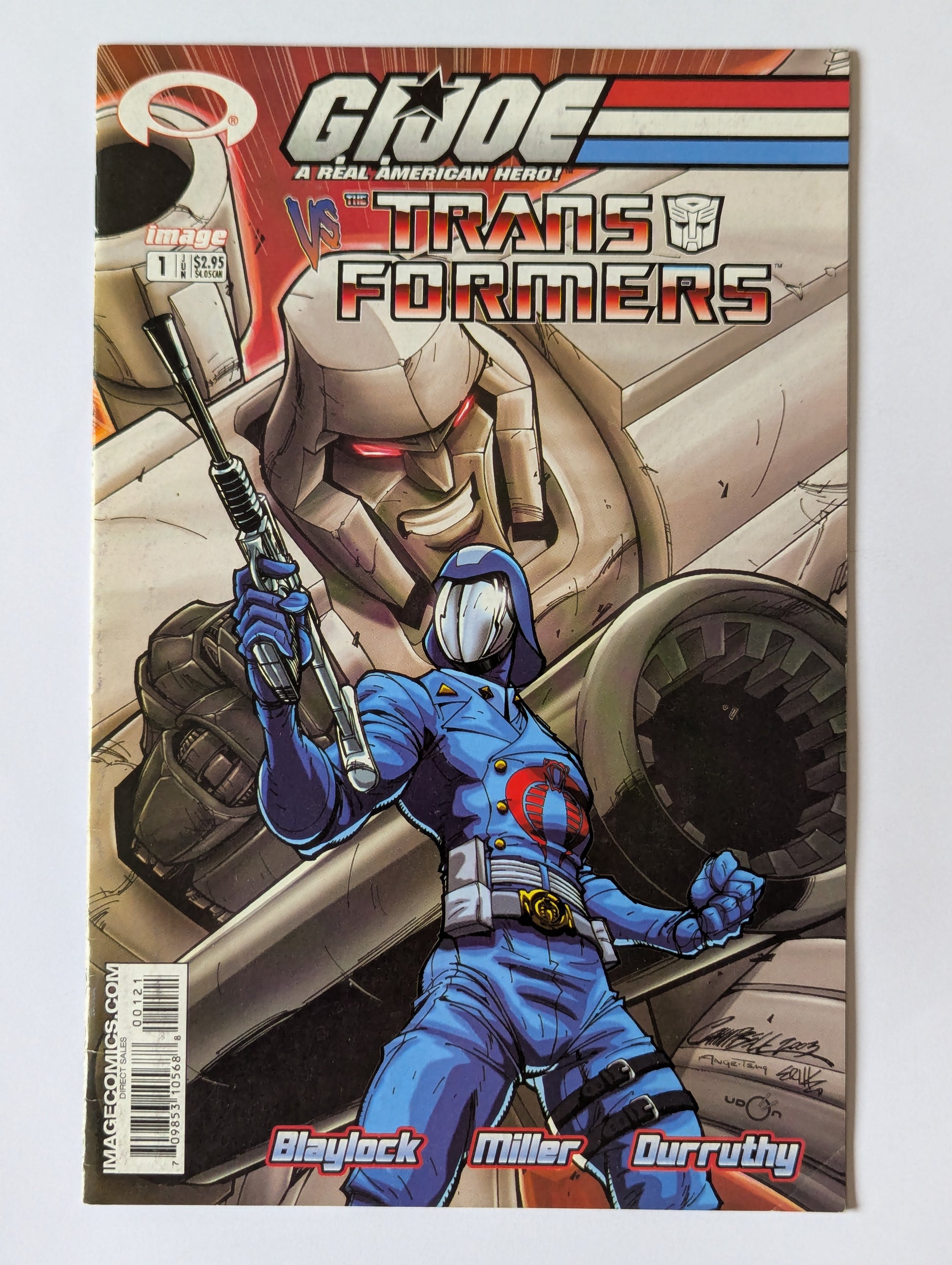G.I. Joe vs Transformers #1 Image Comic Book