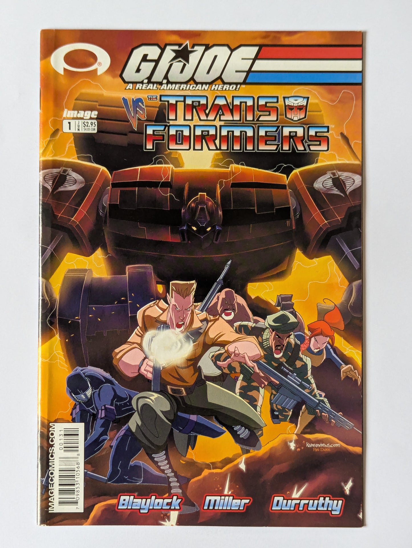 G.I. Joe vs Transformers #1 Image Comic Book