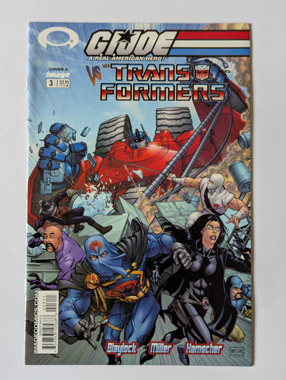 G.I. Joe vs Transformers #3 Image Comic Book