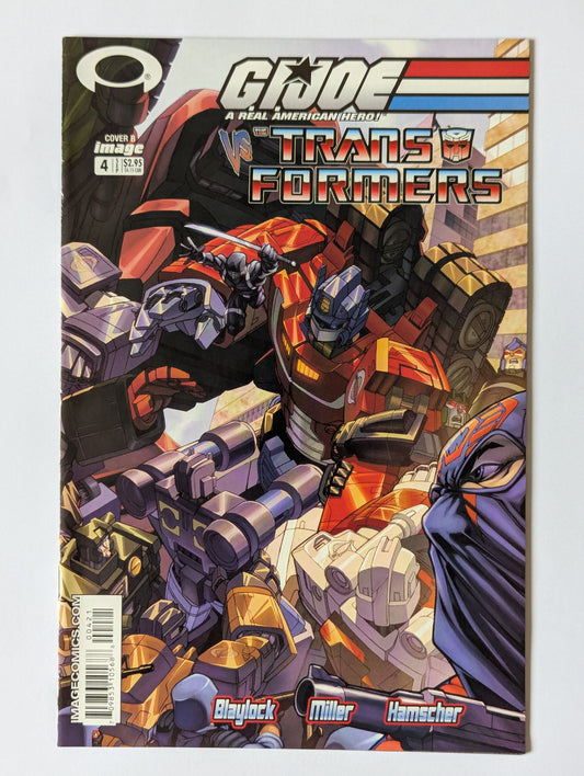 G.I. Joe vs Transformers #4 Image Comic Book