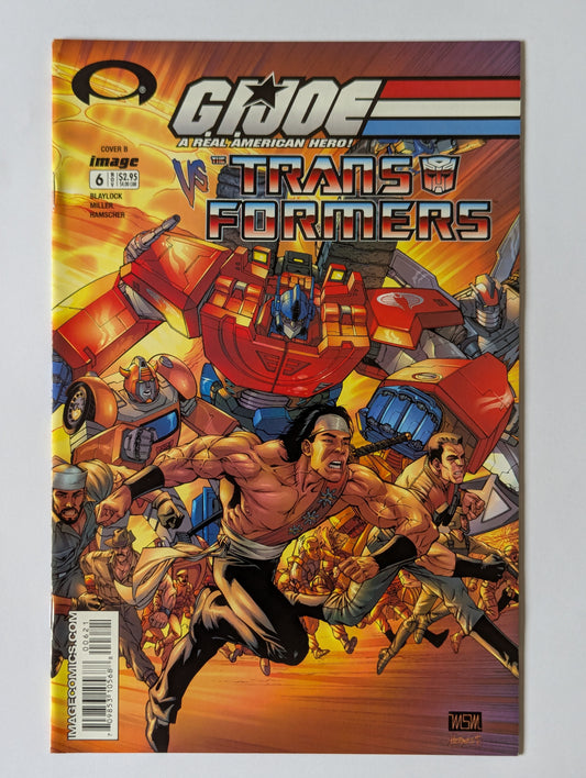 G.I. Joe vs Transformers #6 Image Comic Book