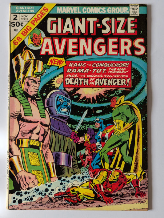 Giant Size Avengers #2 Marvel Comic Book