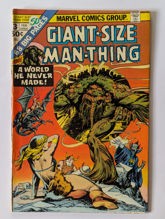 Giant-Size Man-Thing #3 Marvel Comic Book