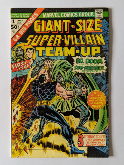 Giant-Size Super-Villain Team-Up #1 Marvel Comic Book