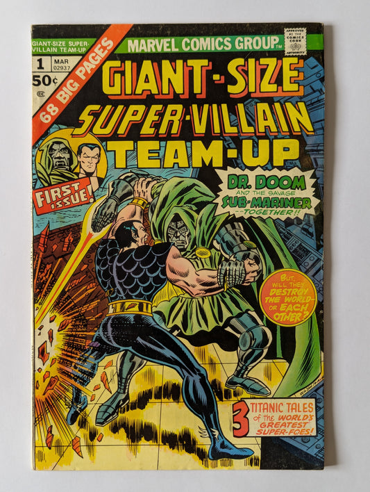 Giant-Size Super-Villain Team-Up #1 Marvel Comic Book