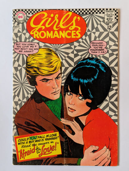 Girls Romances #126 DC Comic Book