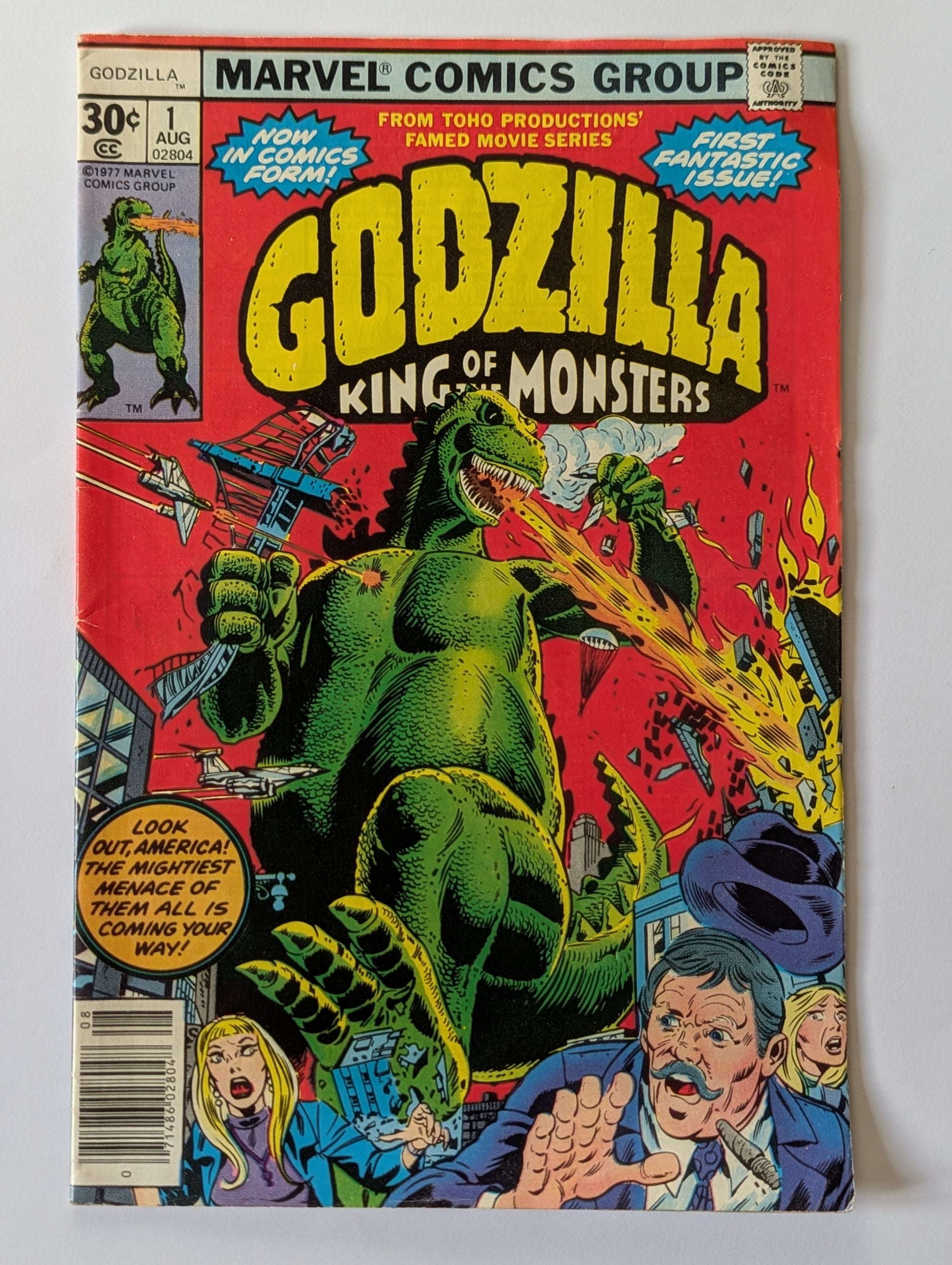 Godzilla #1 Marvel Comic Book