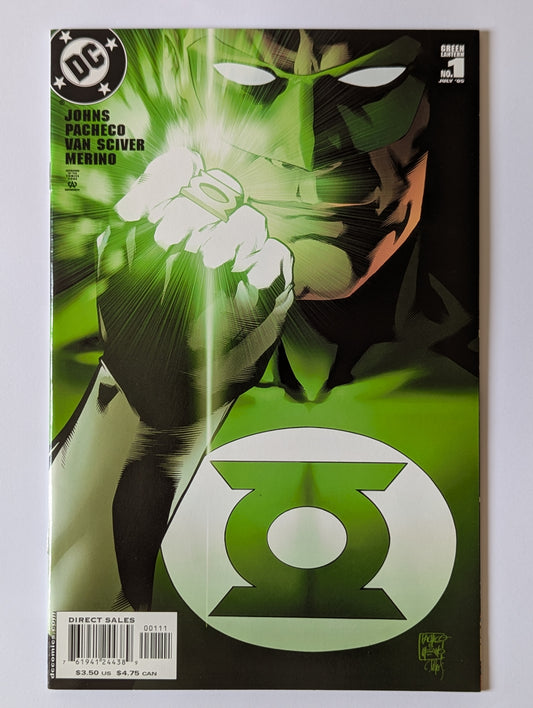 Green Lantern #1 Pacheco Variant DC Comic Book