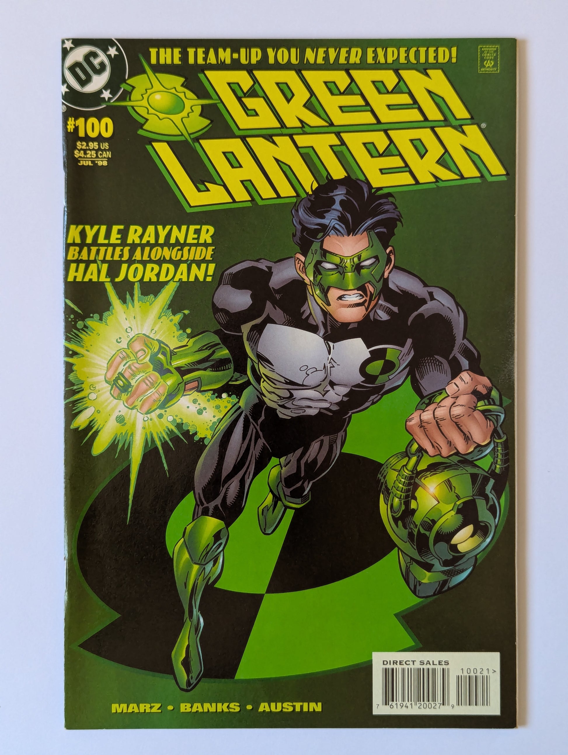 Green Lantern #100 DC Comic Book