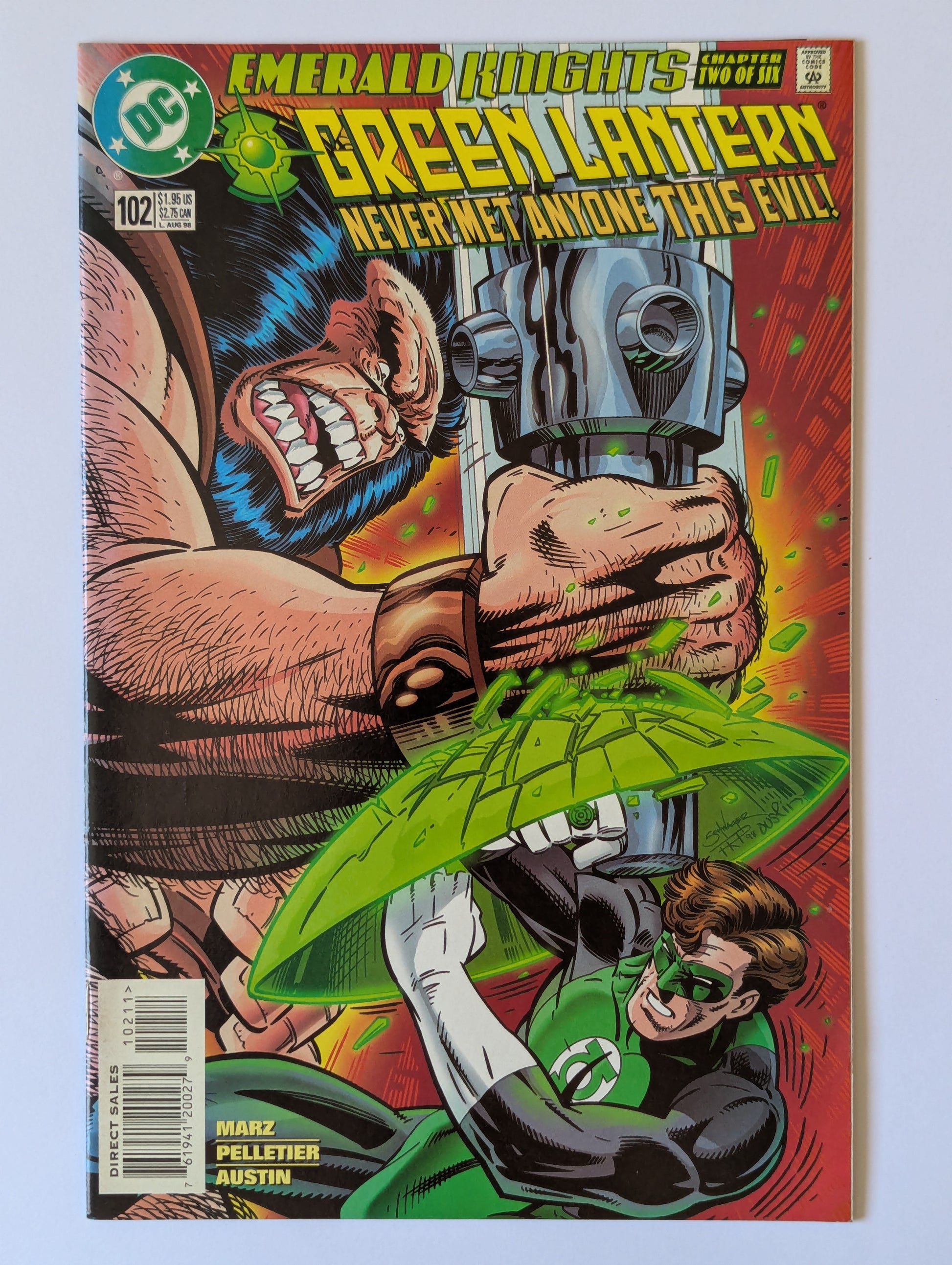 Green Lantern #102 DC Comic Book