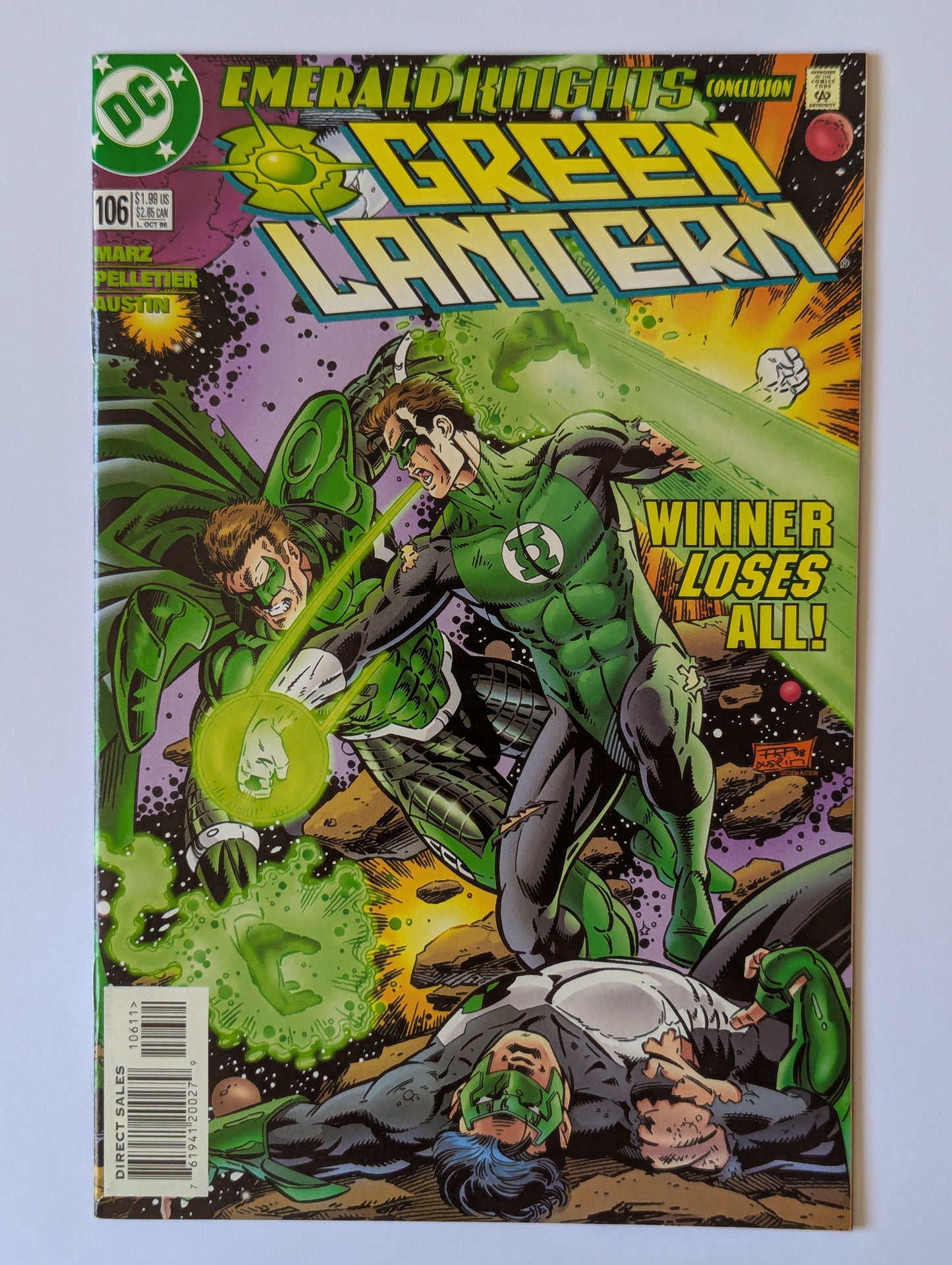 Green Lantern #106 DC Comic Book