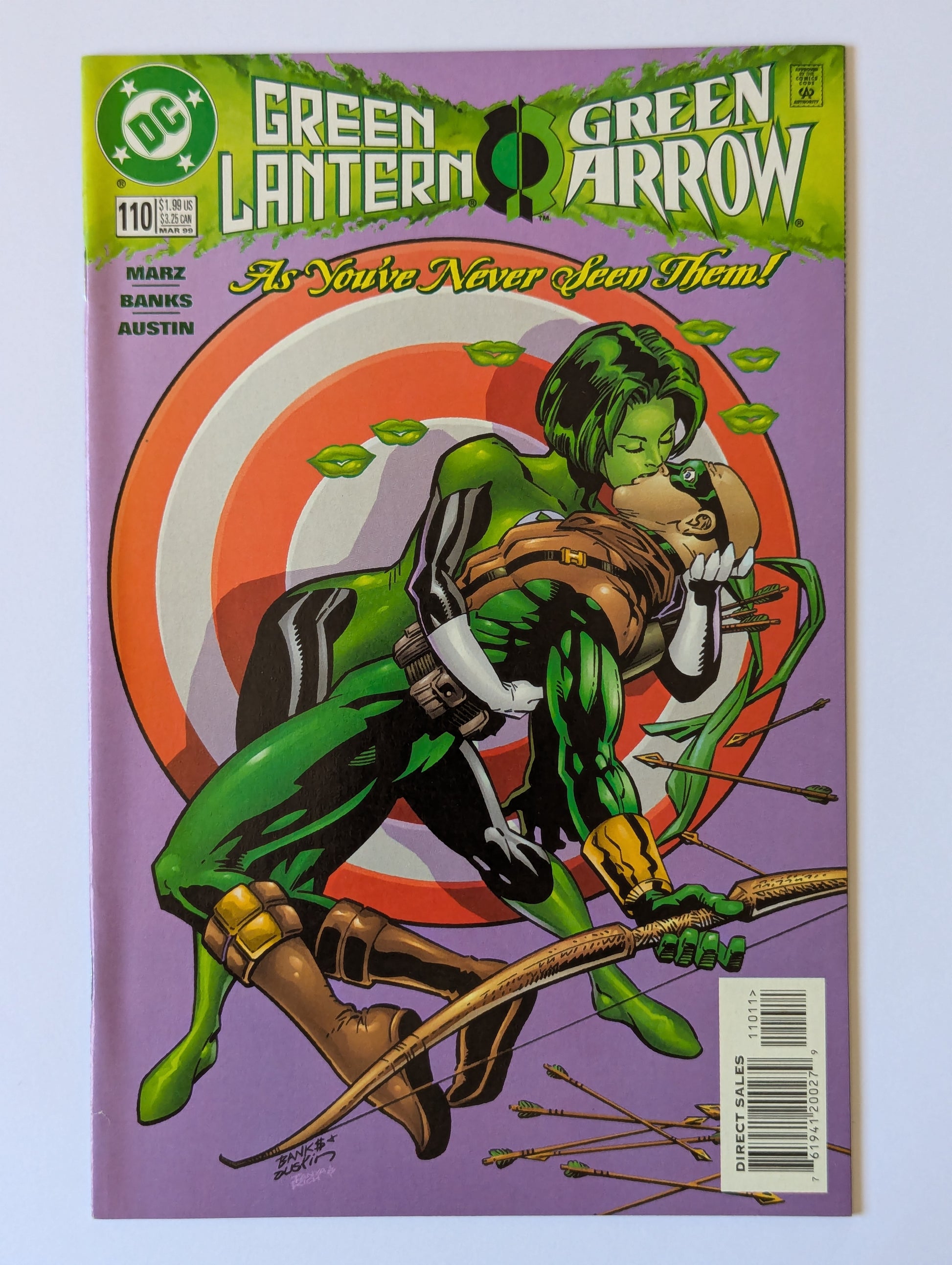 Green Lantern #110 DC Comic Book