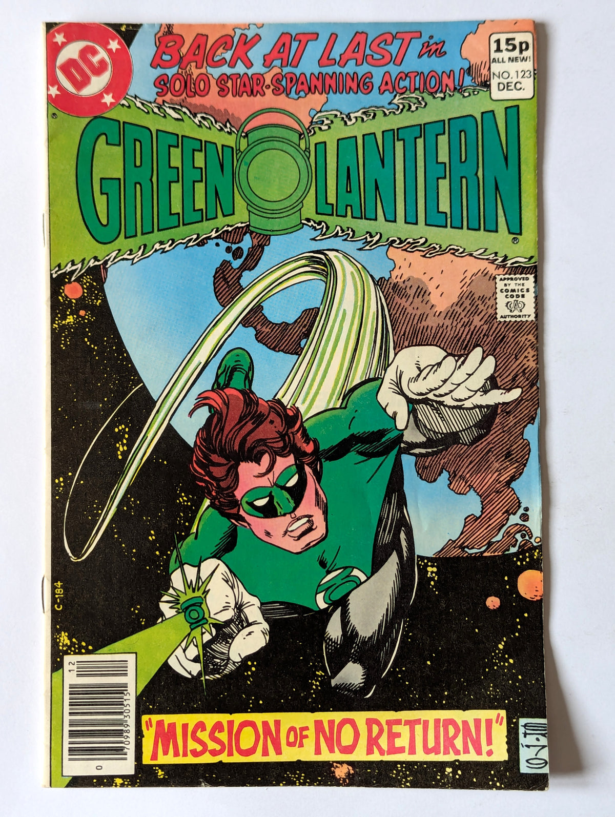 Green Lantern #123 DC Comic Book